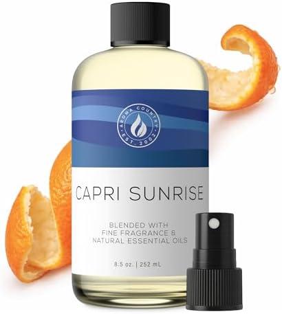 Aroma Country Capri Sunrise Luxury Diffuser Oil Refill (8.5 Fl Oz)