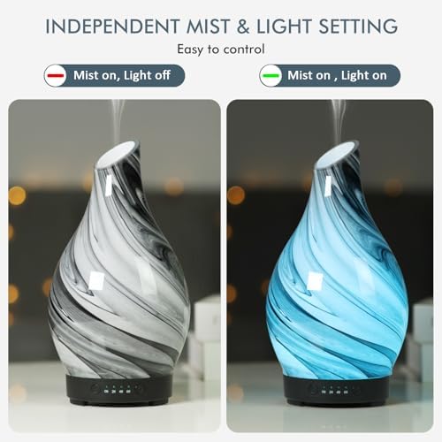 EQUSUPRO Essential Oil Diffuser for Home Fragrance & Aromatherapy 200ml