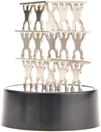 PowerTRC Magnetic Desktop Sculpture (Acrobats) | Mini Magnetic Art Decoration for Desktop | Fun Stress Relief Office Gift