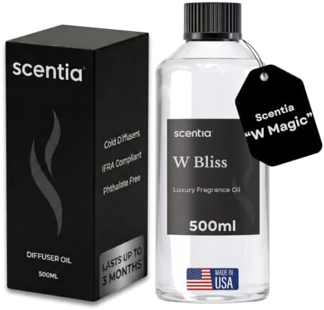 W Bliss Diffuser Oil for HVAC Scent Machine, W Hotel Inspired, 500 mL
