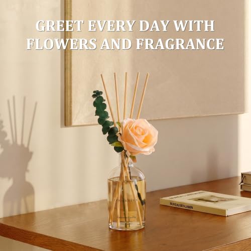 COCORRÍNA Reed Diffuser Cashmere Vanilla 6.76 fl oz Home Bathroom Fragrance