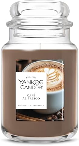 Yankee Candle Café al Fresco Scented Candle, 22oz Large Jar