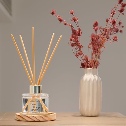100ml Scent Diffuser with 6 Fiber Sticks, 3.5 oz Reed Diffuser Set