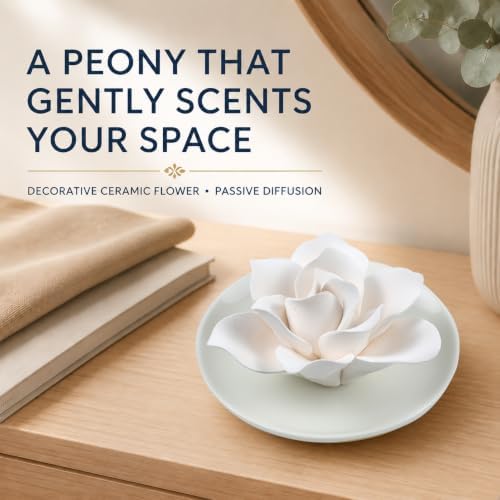 Essential Oil Passive Diffuser-Ceramic Flower Diffusers(Bougainvillea)