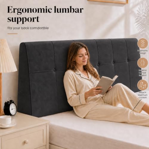 King Headboard with Adjustable Height
