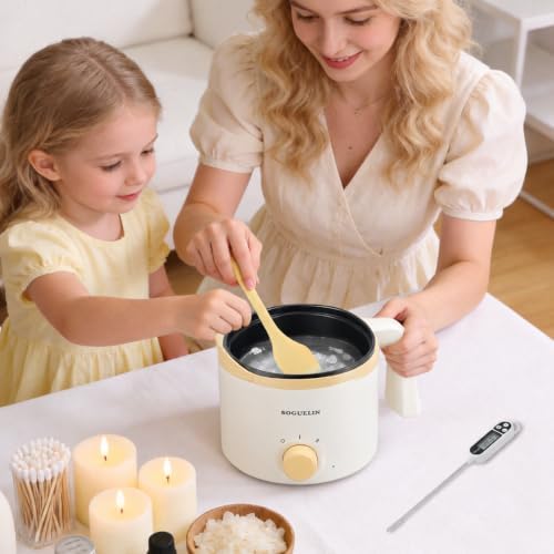SOGUELIN Wax Melting Pot for Candle Making with Pouring Spout