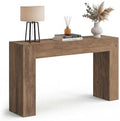 VASAGLE 47.2 Inches Entryway Table, Thick Tabletop Console Table, Farmhouse