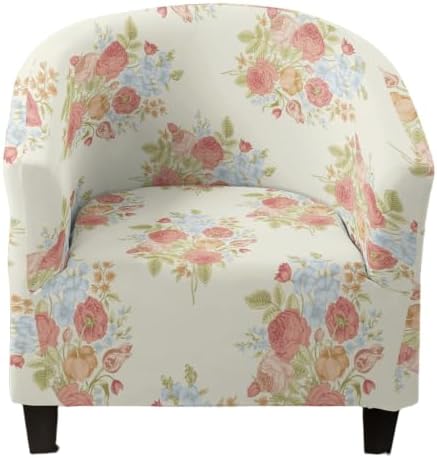Eco-Ancheng Club Chair Slipcover Tub Chair Cover Stretch Armchair Covers