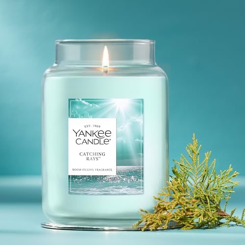 Yankee Candle Catching Rays Scented Candle, 22oz Large Jar