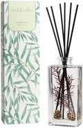 Wood & Willow Reed Diffuser Set with Dried Flowers (Red Berry & Oak)