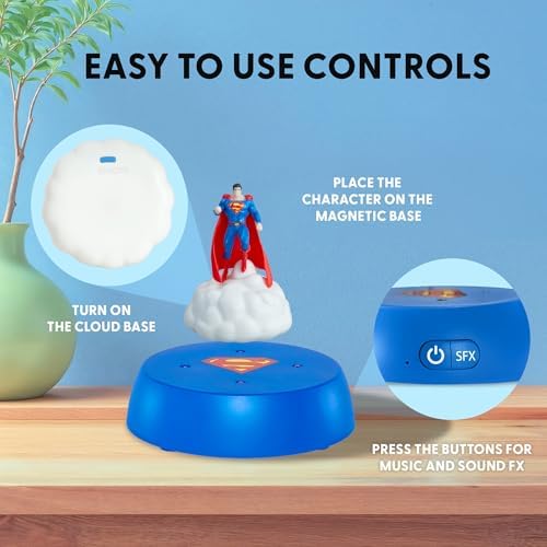 WARNER BROS DC Comics Officially Licensed Superman Levitating Display