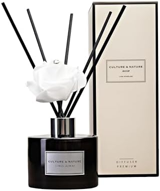 CULTURE & NATURE Reed Diffuser Set (6.7oz, Citrus Jasmine)
