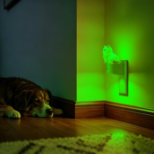 DORESshop Night Light for Kids,Ragdoll Cat Night Lights Plug into Wall