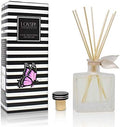 Reed Diffuser Set, Vanilla & Patchouli Scented Oil Diffuser with Sticks, Home Fragrance Accessories for Bathroom Shelf Decor, Aroma Diffusers for Home or Office Fall Decor, USA Made