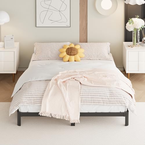 8 Inch King Bed Frame with Rounded Corner Legs