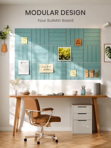 Felt Bulletin Board & Cork Board Alternative 36" x 24"