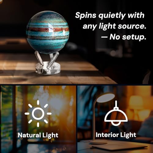 MOVA Self Rotating Globe, Jupiter Signature (6")