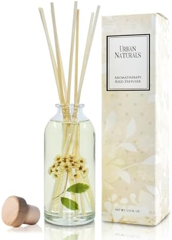 Urban Naturals Reed Diffuser Set, Spring Blooms - Bathroom Shelf Décor