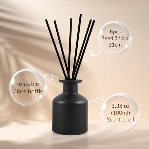 Reed Diffuser,Citrus & Orange Blossom Essential Oil Diffuser