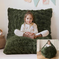 MAXYOYO 3 in 1 Kids Bean Bag Chair, Comfy Floor Sofa with Removed Cover