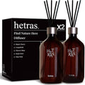 HETRAS Premium Reed Diffuser Flower Shop 2Pack