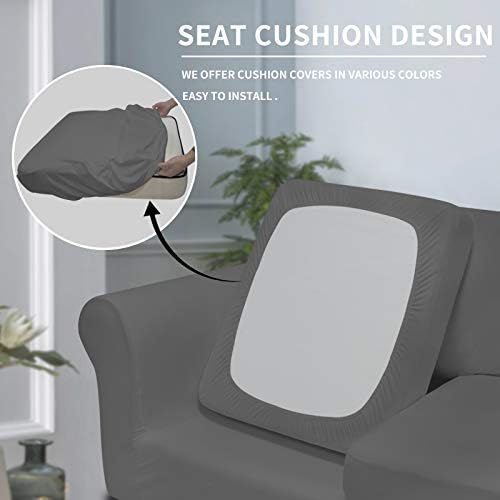 Easy-Going 4 Pieces Oversized Stretch Couch Cover for Dogs Washable