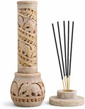 Carry Me Hand Carved Soapstone Incense Stick Holder