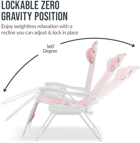 Best Choice Products Set of 2 Extra Wide Zero Gravity Chair Recliner