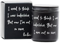 Lulu Candles | Blue Citrus | Funny Gifts Scented Soy Jar Candle | Hand Poured in The USA | Highly Scented & Long Lasting (8 Oz. Mason Jar)
