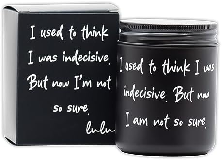 Lulu Candles | Blue Citrus | Funny Gifts Scented Soy Jar Candle | Hand Poured in The USA | Highly Scented & Long Lasting (8 Oz. Mason Jar)