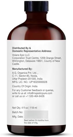 Majestic Pure Eucalyptus Essential Oil for Diffuser - 4 Fl Oz