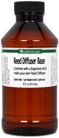 LorAnn Oils Reed Diffuser Base Unscented | Reed Diffuser Base Refill for DIY Home & Car Fragrance, Perfume & Essential Oil Mixing | Diffuser Base - 16 oz