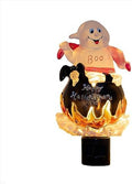 Novelty Lights LED Ghost in Cauldron Halloween Decoration Night Light