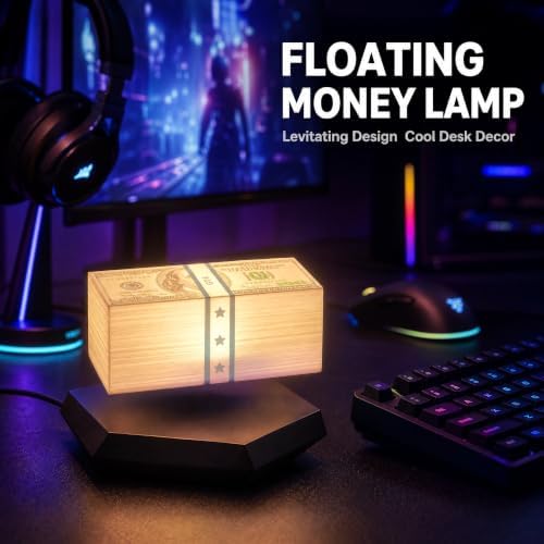Magnetic Levitation Dollar Lamp Floating Money Lamp