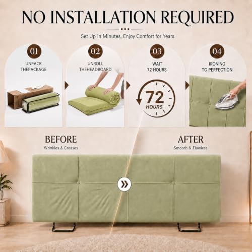 Full Headboard with Adjustable Height