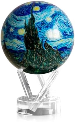MOVA Self Rotating Globe, Van Gogh Starry Night Classic (4.5")