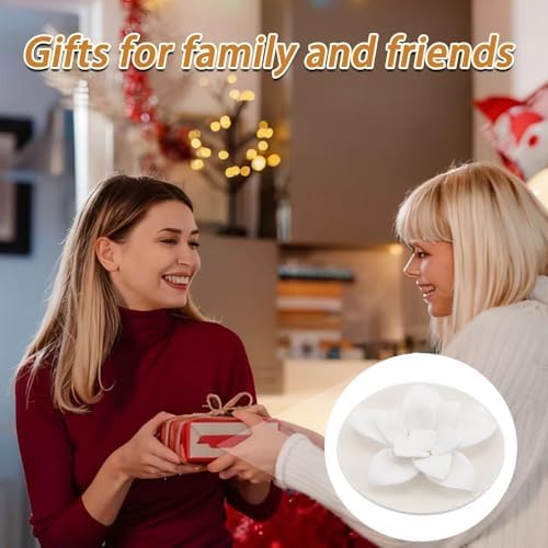 Handmade Lily Flower Ceramic Essential Oil Mini Diffuser