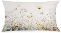 Farmhouse Rustic Daisy Floral Pillow Cover 12x20,Cottagecore Botanical Wildflower Field Decorative Lumbar Pillow Cover for Couch Bed Home Living Room Bedroom