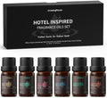 Hotel Scent Diffuser Oils, Fragrance Oils Set, 10mL | 0.34 Fl Oz x 6