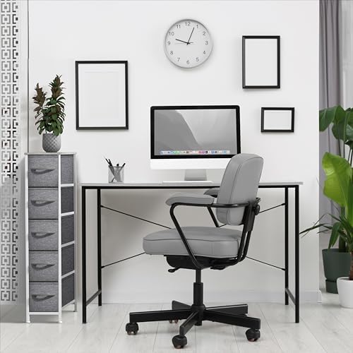 Sorbus 5-Drawer Narrow Dresser for Bedroom (Gray)
