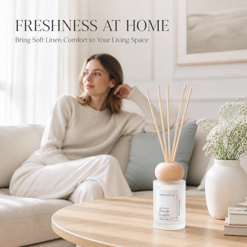 Fresh Linen Reed Diffuser, 3.5 Fl Oz