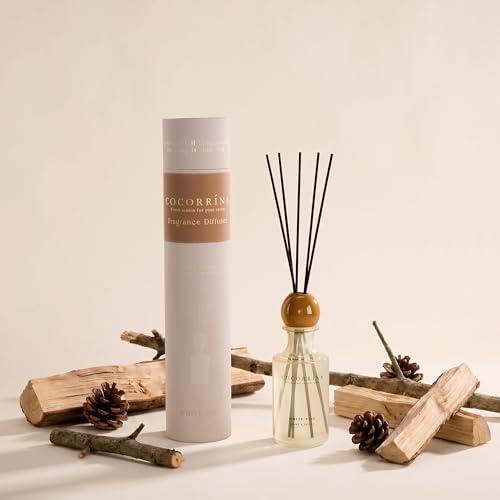 COCORRÍNA Reed Diffuser 8.5 oz Large Capacity White Pine Scent