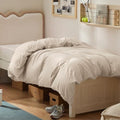 Bedsure Twin/Twin XL Duvet Cover, 1Pc Soft Double Brushed Bedding, Linen