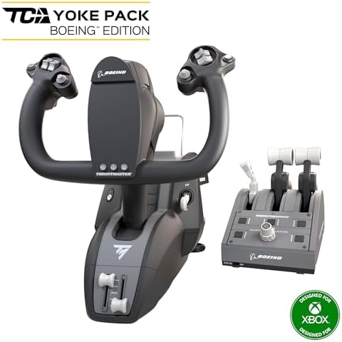 Thrustmaster TCA Yoke Pack Boeing Edition - Officially Licensed by Boeing for Xbox Series X|S/Xbox One/PC