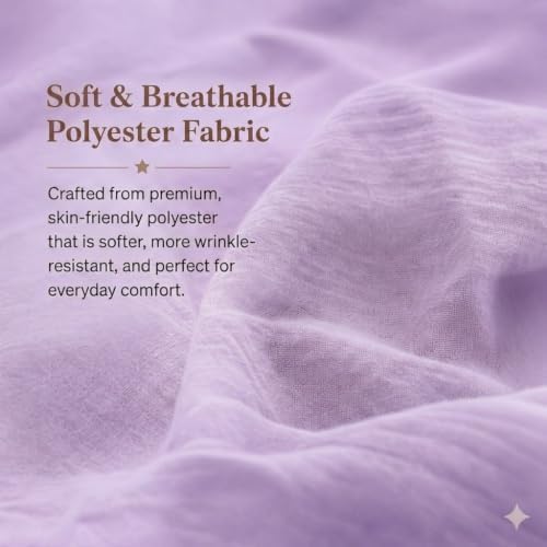 Bed Canopy for Girls, Princess Crib Canopy for Nursery, Dreamy Soft Hanging Canopy for Toddler Bed, Twin & Full Size, Kids Bed Canopy for Girls Room Decor & Reading Nook, Lavender