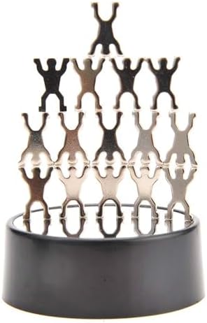 PowerTRC Magnetic Desktop Sculpture (Acrobats) | Mini Magnetic Art Decoration for Desktop | Fun Stress Relief Office Gift