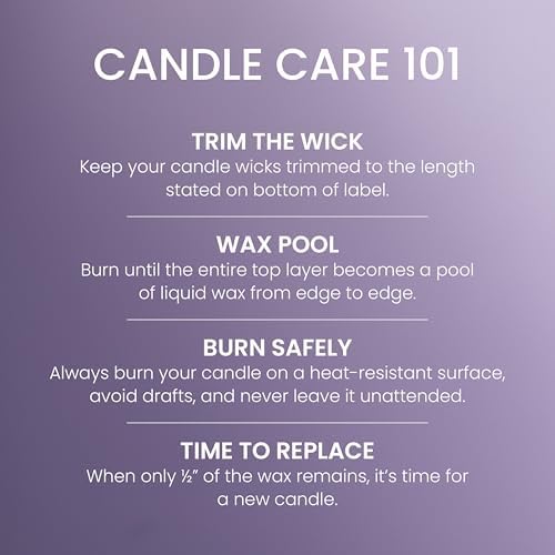 Yankee Candle Lavender Vanilla Scented Candle, 22oz Large Jar