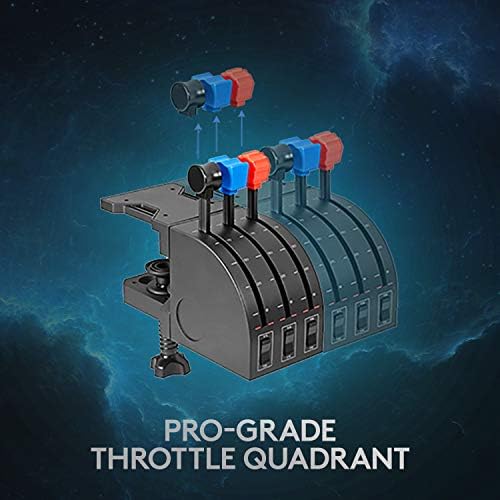 Logitech G Pro Flight Yoke System + Pro Flight Rudder Pedals Bundle