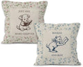 Vintage Floral Cat Dog Reading Throw Pillow Cover 18x18 Set of 2, Book Lover Bookworm Gifts Decorative Pillow Covers for Home Library Reading Room, Cottagecore Accent Pillows Cover Pillowcases