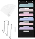Mr. Pen- Hanging Wall File Organizer with 6 Name Tag, 6 Pocket